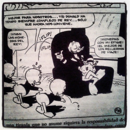 El caritativo Pato Donald